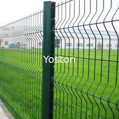 China 3D malla de alambre soldada con autógena cubierta PVC con curvas que cerca, los paneles de la valla de seguridad del metal para el aeropuerto proveedor