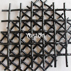 China Los paneles de malla de acero tejidos 65mn de alta resistencia, malla del tamiz vibratorio para la trituradora proveedor