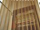 Pañería de bronce de la bobina del metal del color, tabiques colgantes de la malla de alambre para el techo proveedor
