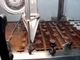 Superficie lisa del metal del acero inoxidable de la banda transportadora de la malla de alambre del Enrober del chocolate proveedor
