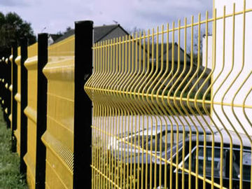China Pulverice los paneles revestidos/galvanizados 3D de la cerca de la malla de alambre curvado montados fácilmente fábrica
