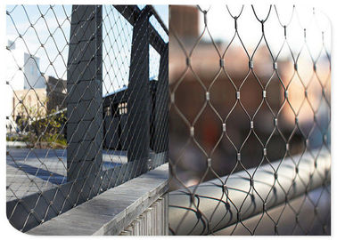 China Cable tejido mano flexible animal de la malla de alambre del acero inoxidable del recinto para el parque zoológico fábrica