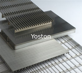 China Resistencia material soldada con autógena del calor del acero inoxidable de la pantalla plana del alambre de la cuña de Johnson proveedor