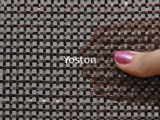 China Impermeable tejido completamente arquitectónico de la fachada de la pantalla del metal de la malla de alambre de los SS proveedor