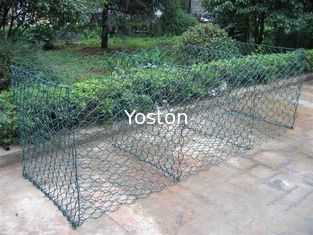 China El Pvc cubrió 4m m hexagonales que las cestas de Gabion atan con alambre a Mesh Box Walls proveedor