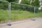 La cerca temporal portátil de la malla metálica artesona el uso de la gasolinera/del ferrocarril proveedor